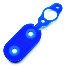 Charging Cable Rubber Hole Cover - Magnetic, Blue